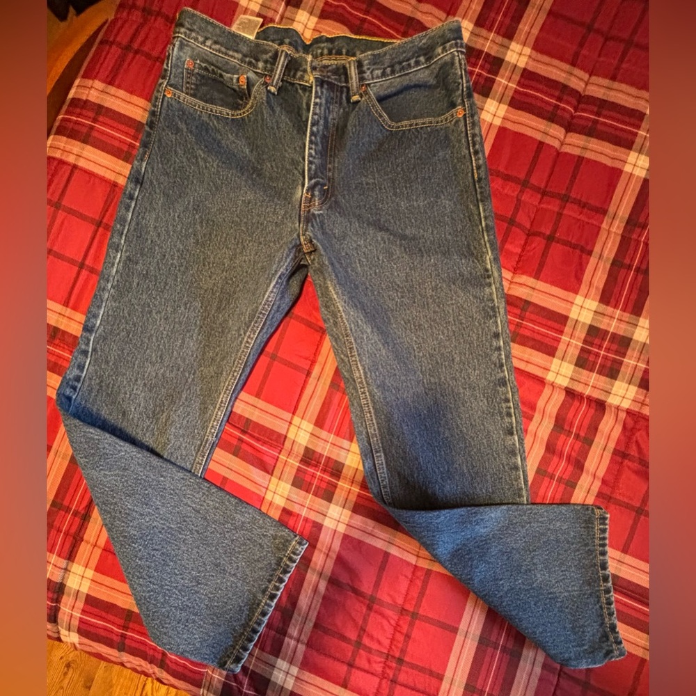 Levi's 505 Classic Straight Denim Jeans